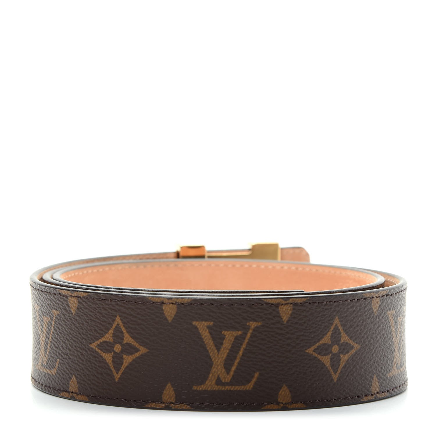 Louis Vuitton Monogram 40mm LV Initiales Belt 95 38 2 of 7