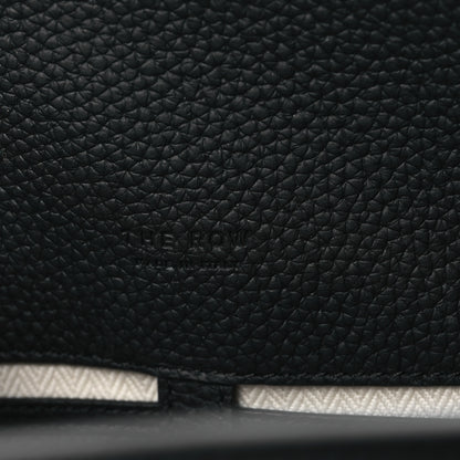 The Row Matte Grained Calfskin Soft Margaux 12 Black 6 of 10