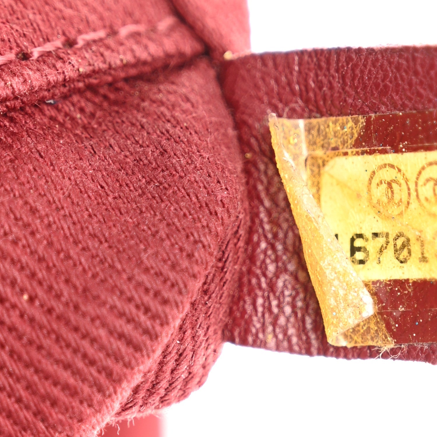 Chanel Canvas Mini Deauville Tote Red 7 of 11