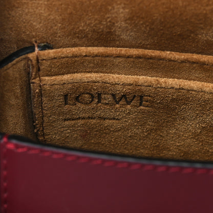 Loewe Calfskin Mini Gate Crossbody Bag Wine Yellow 6 of 10