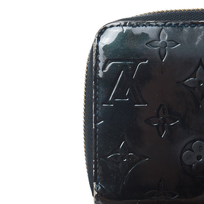 Louis Vuitton Vernis Zippy Wallet Blue Nuit 12 of 13
