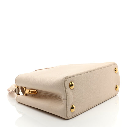 Louis Vuitton Taurillon Capucines BB Cream Beige Pearly Pink 4 of 9