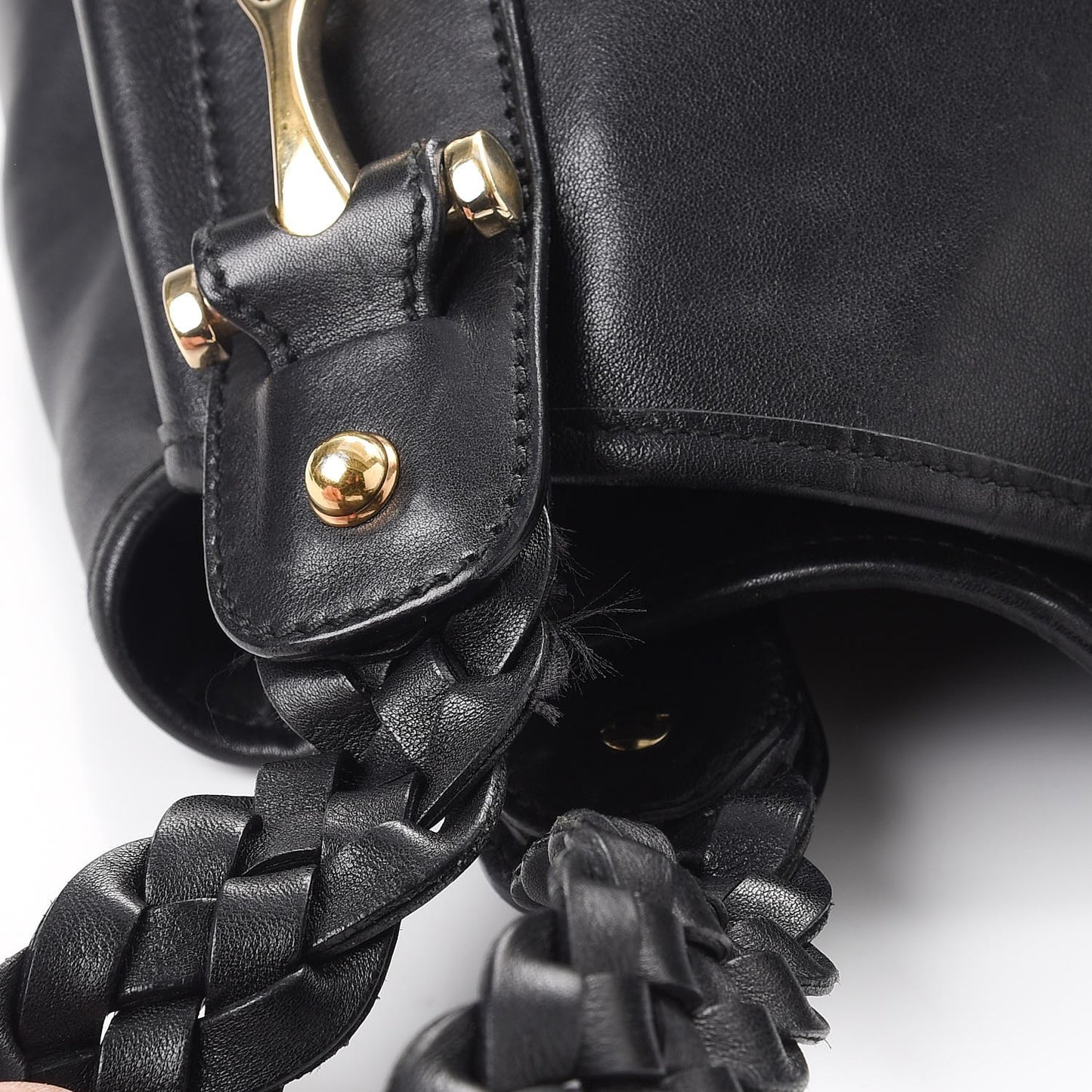 Calfskin Medium Pelham Shoulder Bag Black