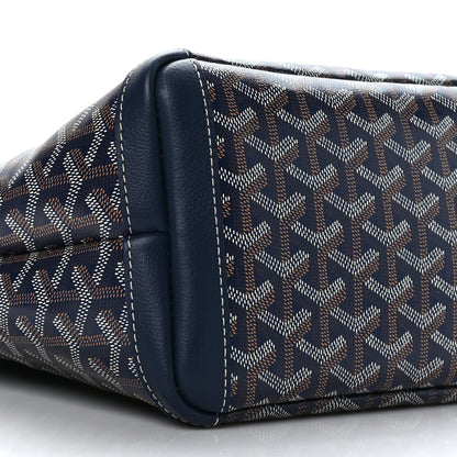 Goyard Goyardine Artois PM Navy 8 of 9