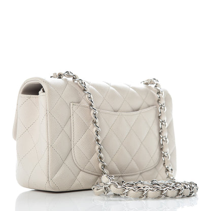 Chanel Caviar Quilted Mini Rectangular Flap Ivory 3 of 11