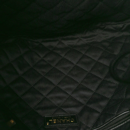 Chanel Shiny Calfskin Quilted Chanel 22 Black 6 of 11