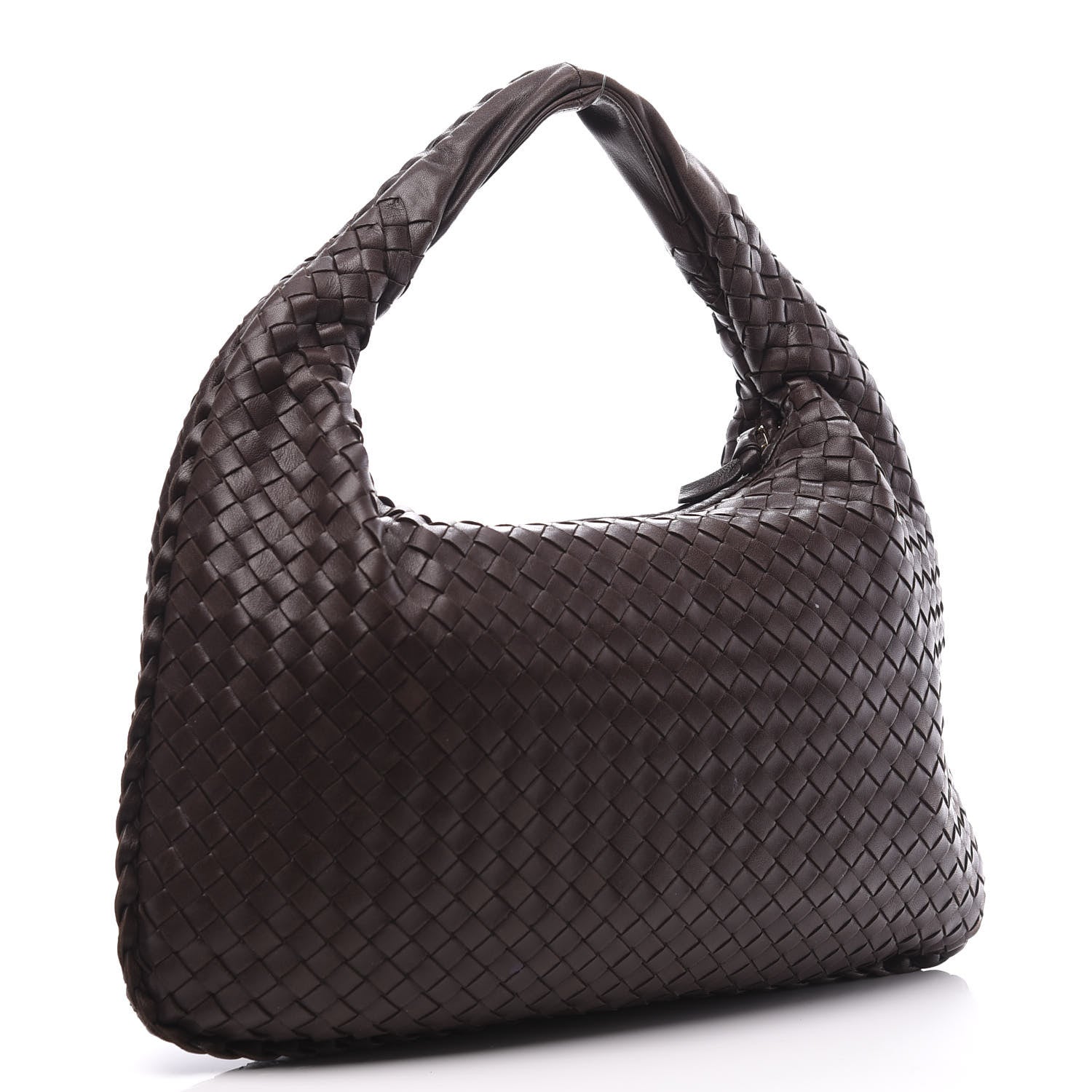 Bottega Veneta Nappa Intrecciato Medium Veneta Hobo Ebano 2 of 8