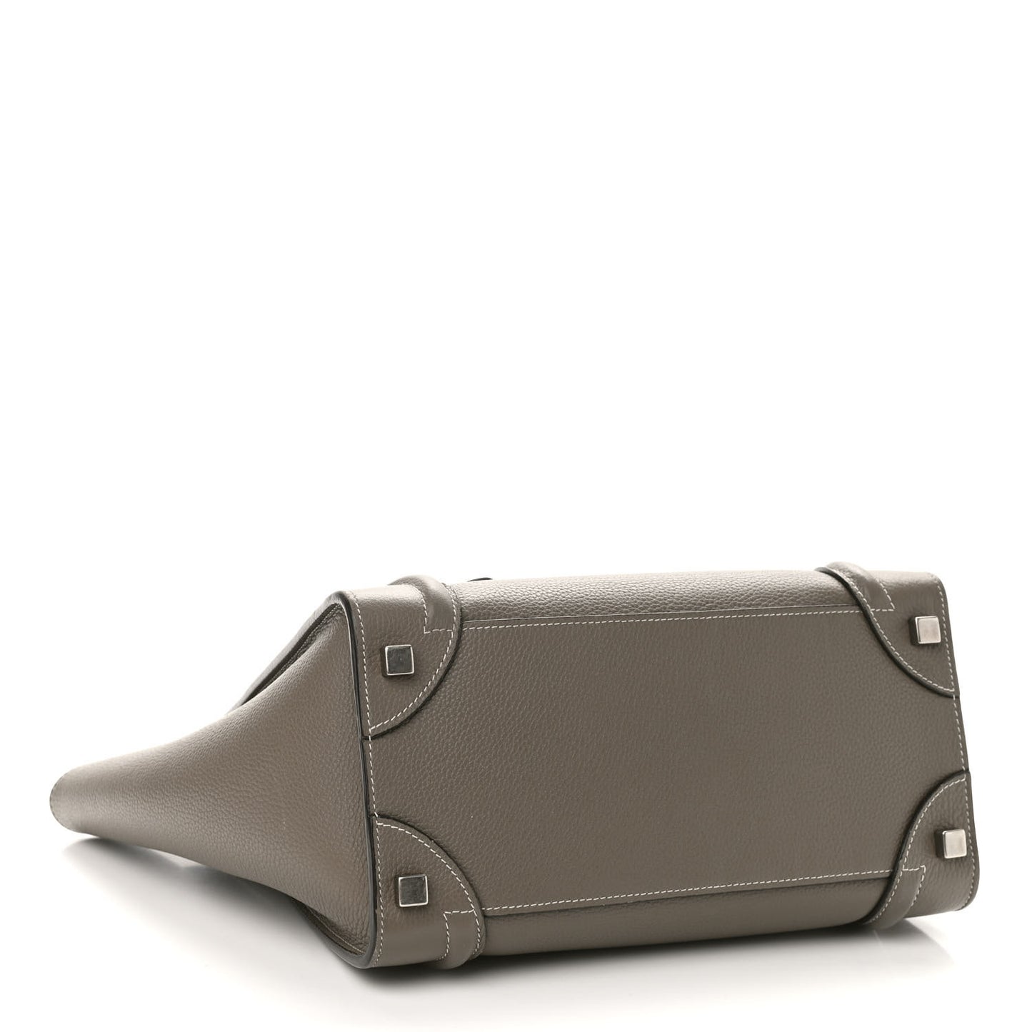 Drummed Calfskin Micro Luggage Souris