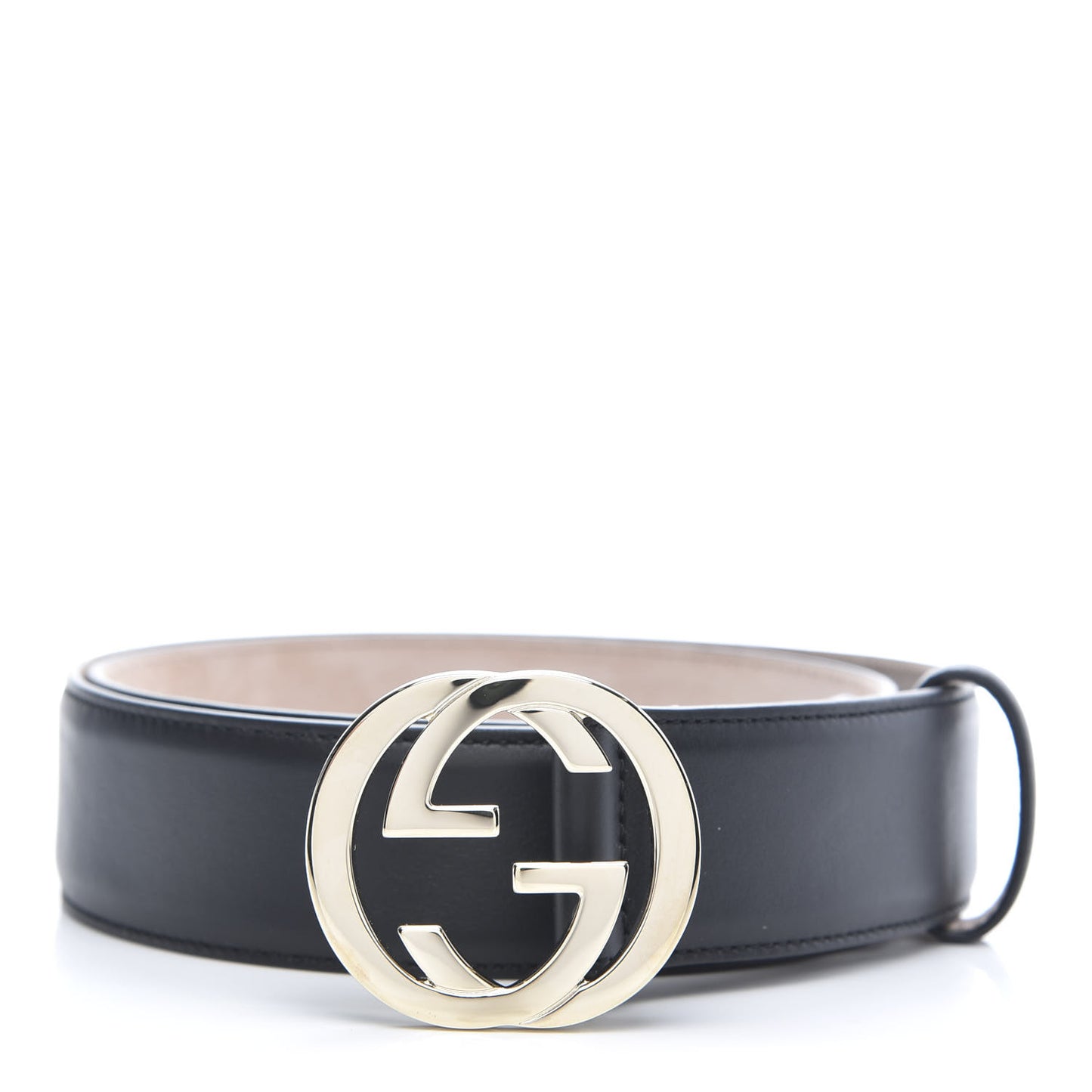 Calfskin Interlocking G 37mm Belt 85 34 Black