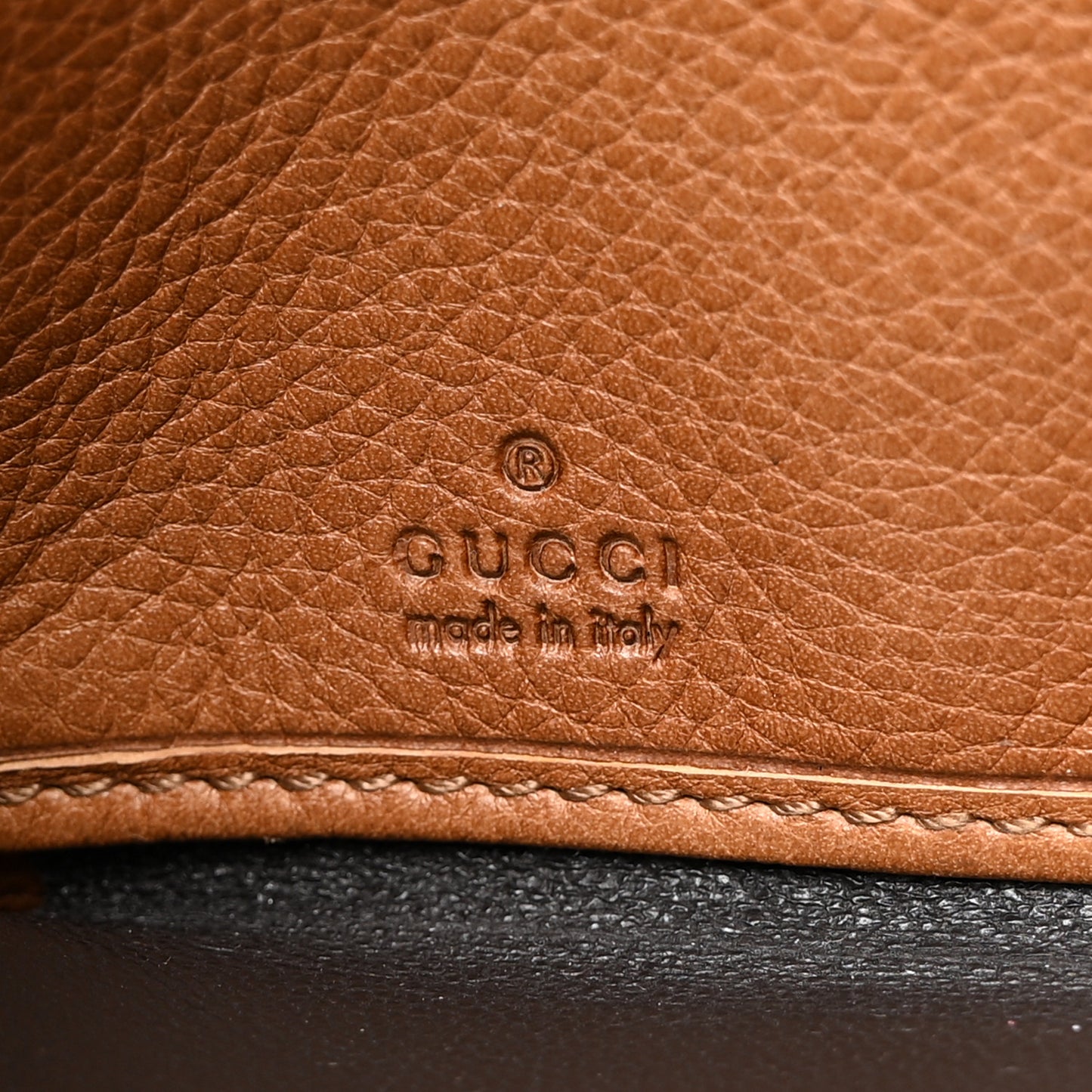 GG Monogram GG Zip Around Wallet Beige Ebony Tabacco