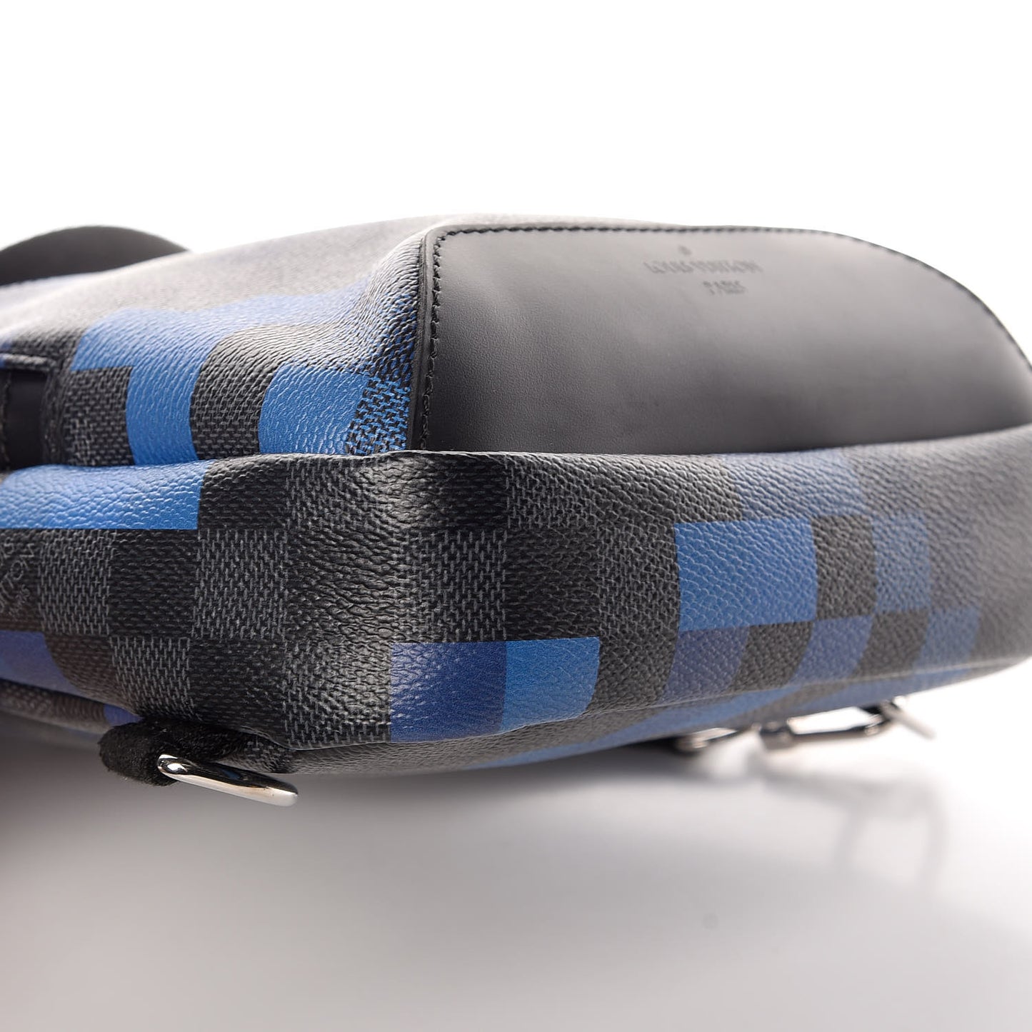Damier Graphite Pixel Avenue Sling Backpack Blue