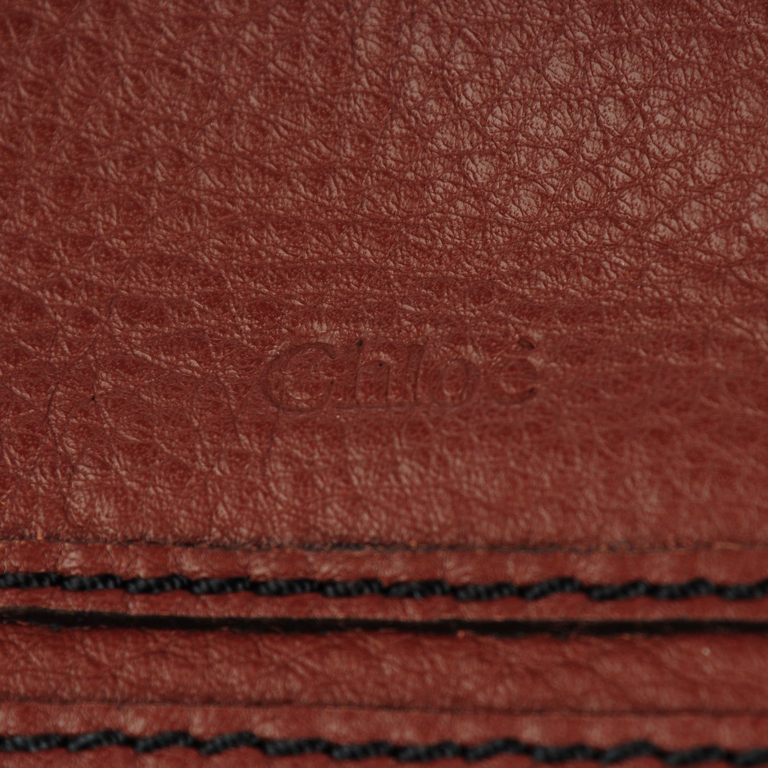 Chloe Calfskin Medium Marcie Satchel Ebony 9 of 9