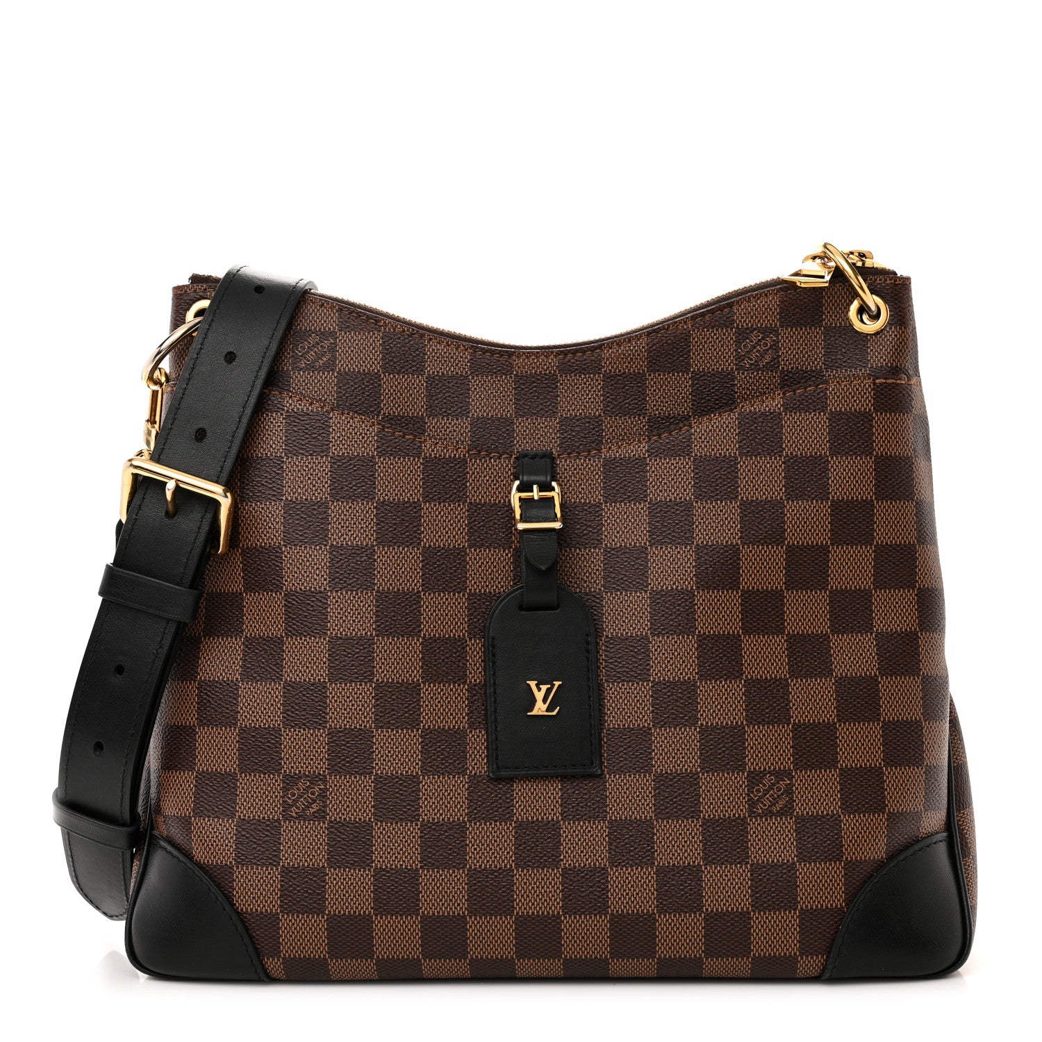 Louis Vuitton Damier Ebene Odeon MM Black 1 of 10