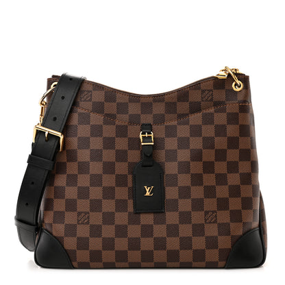 Louis Vuitton Damier Ebene Odeon MM Black 1 of 10