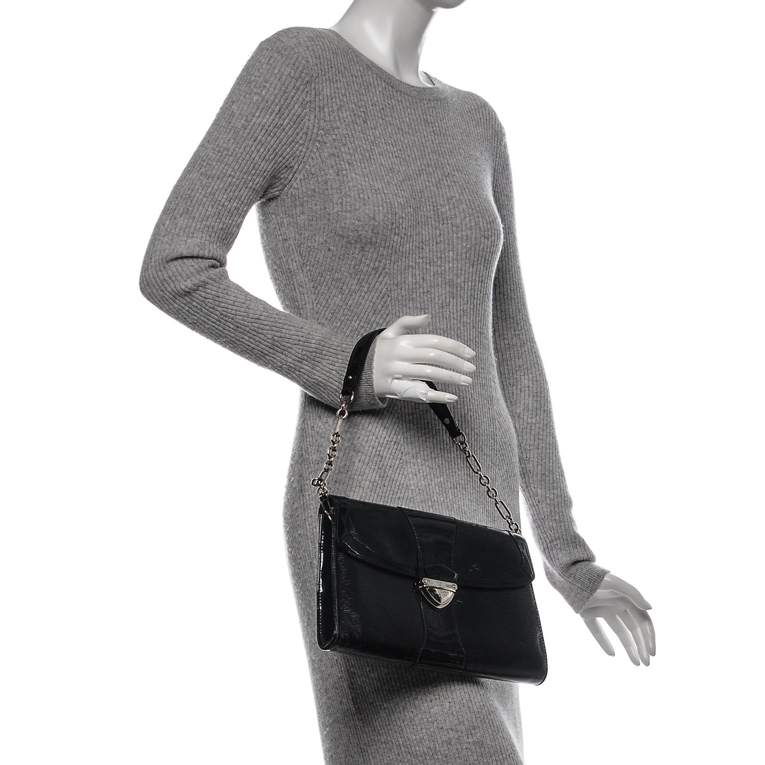 Louis Vuitton Epi Electric Pochette Iena Black 2 of 6