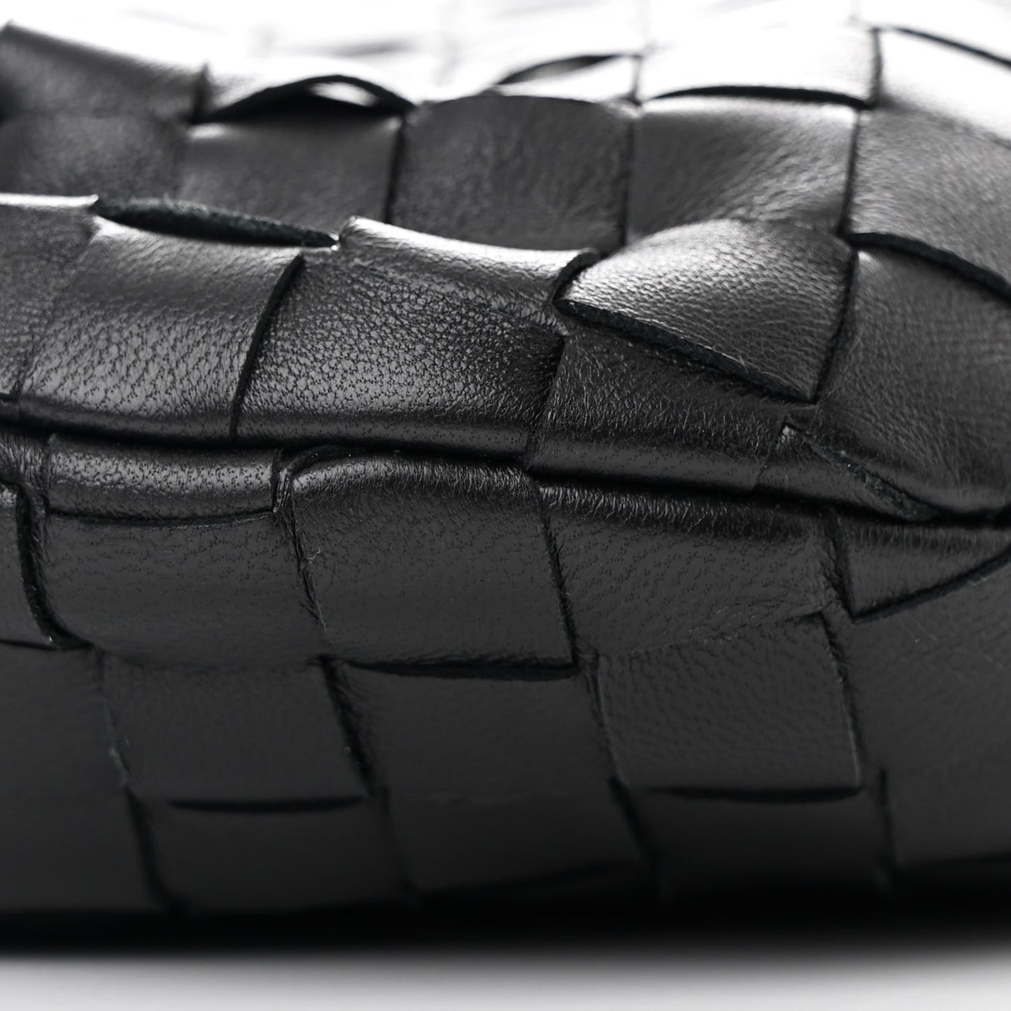 Nappa Intrecciato Mini Chain Jodie Black
