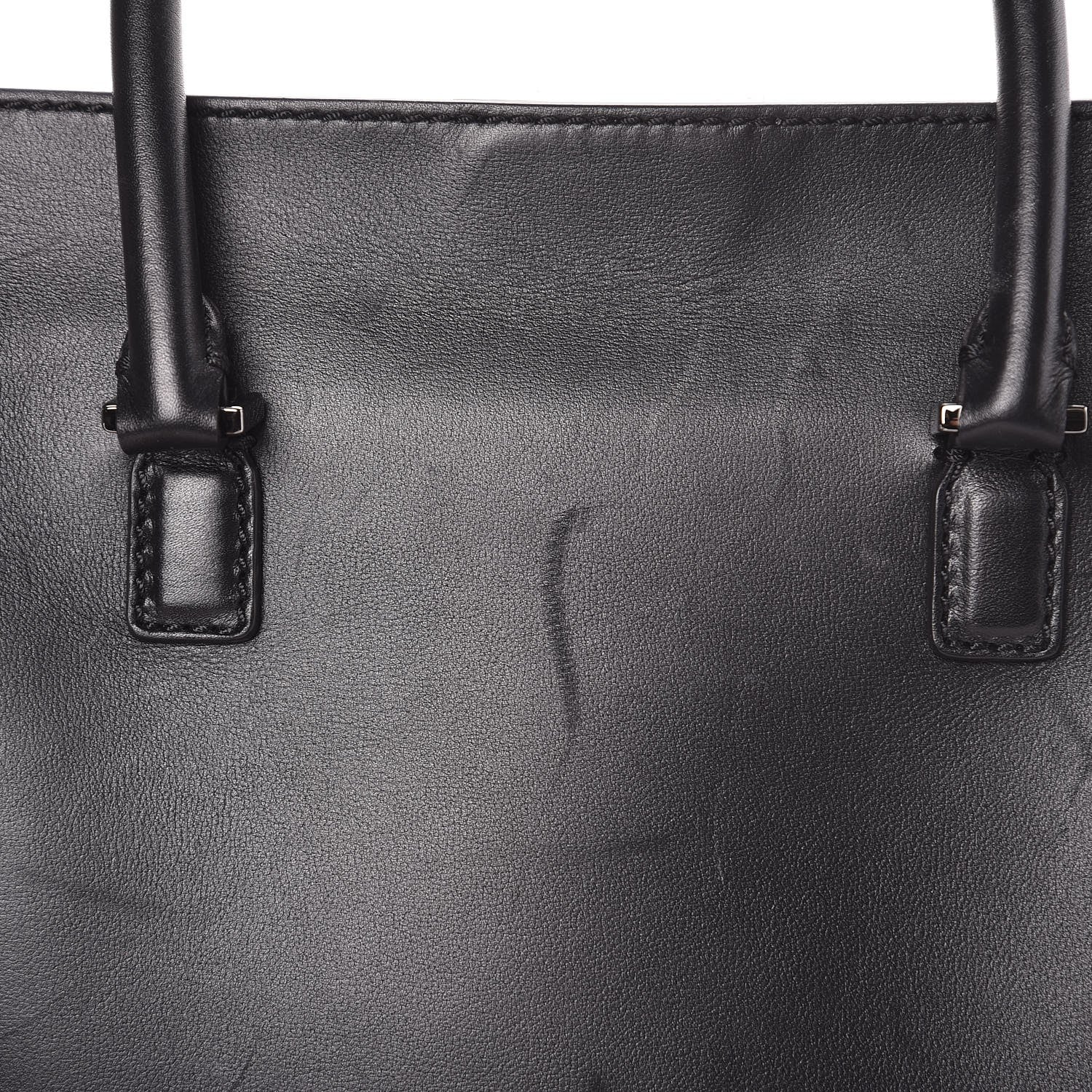 Valentino Garavani Vitello Small Rockstud Double Handle Tote Black 10 of 14