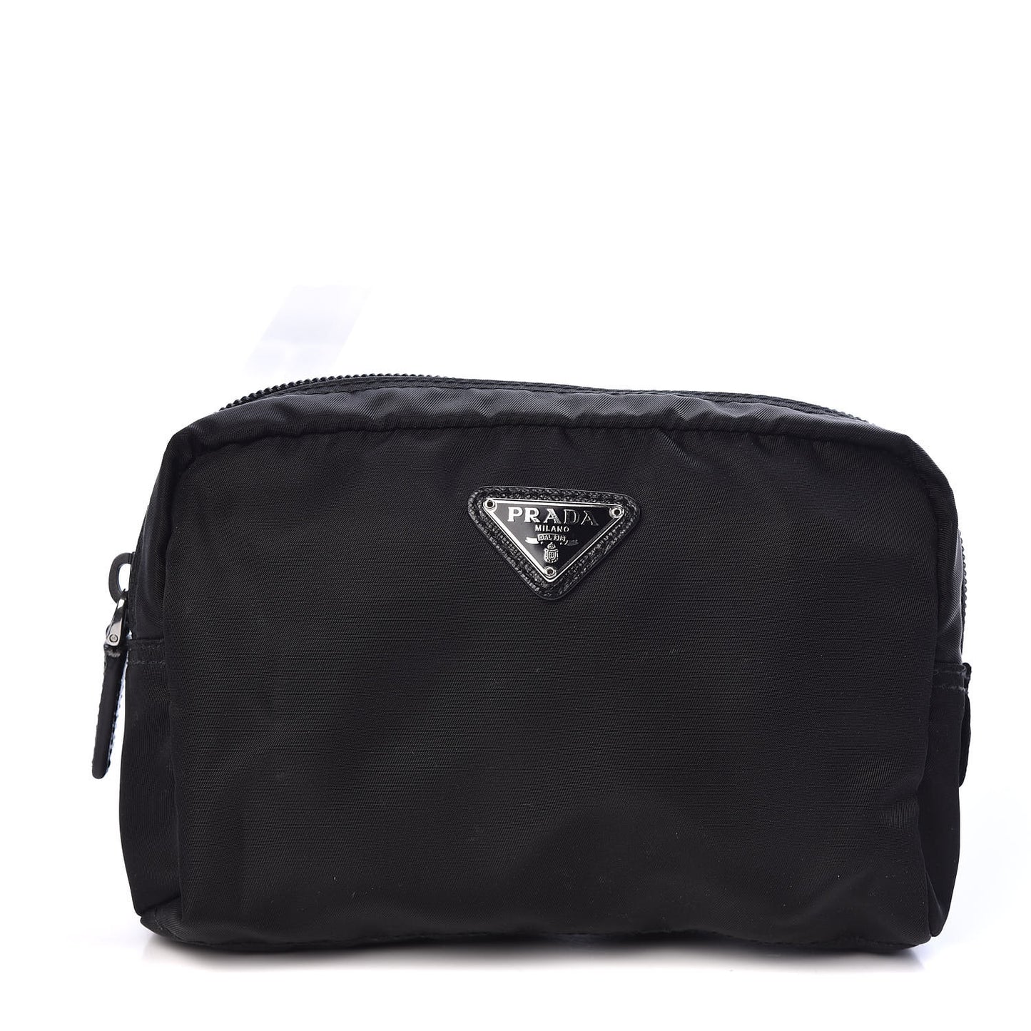 Nylon Vela Cosmetic Pouch Black