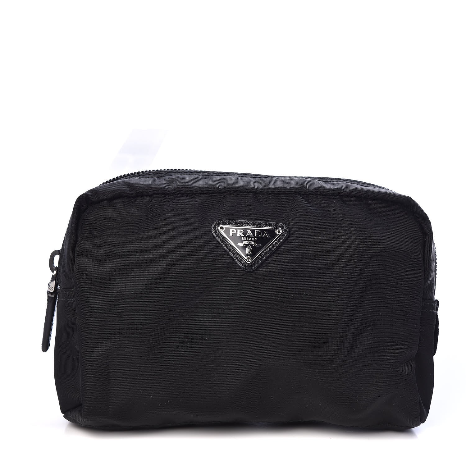 Prada Nylon Vela Cosmetic Pouch Black 1 of 6