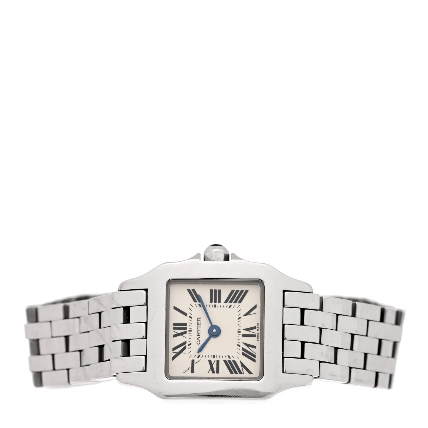 Stainless Steel 20mm Santos Demoiselle Quartz Watch