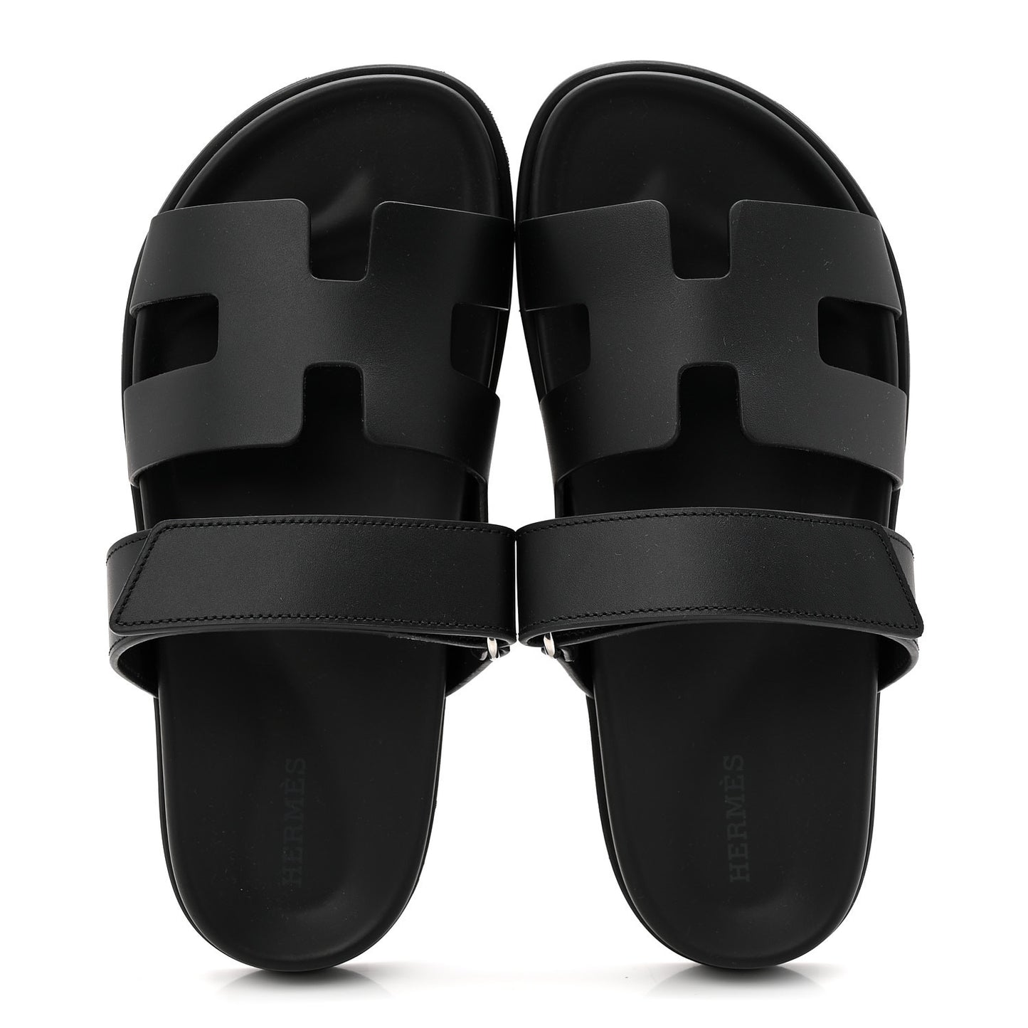Calfskin Womens Chypre Sandals 37 Black