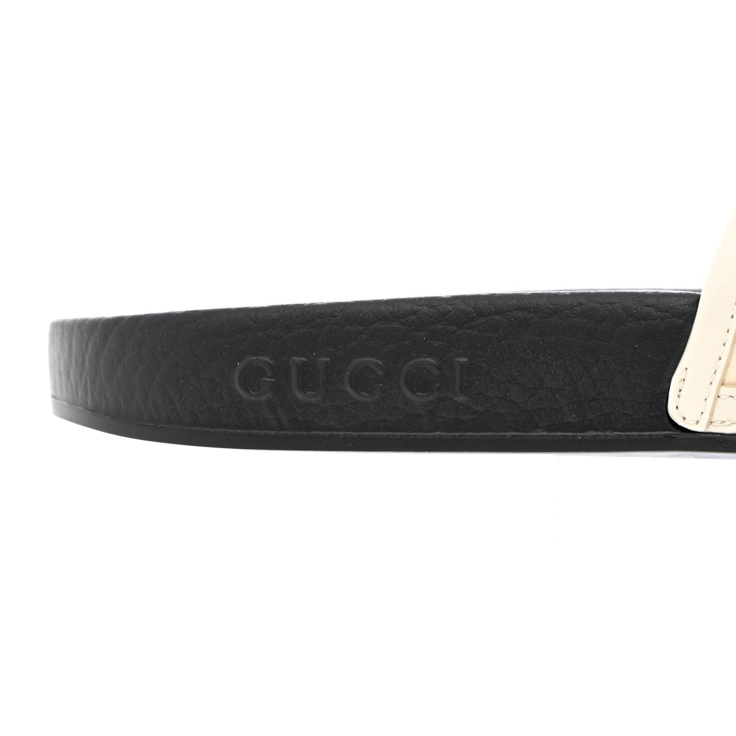 Satin Web Sylvie Bow Slide Sandals 37 White