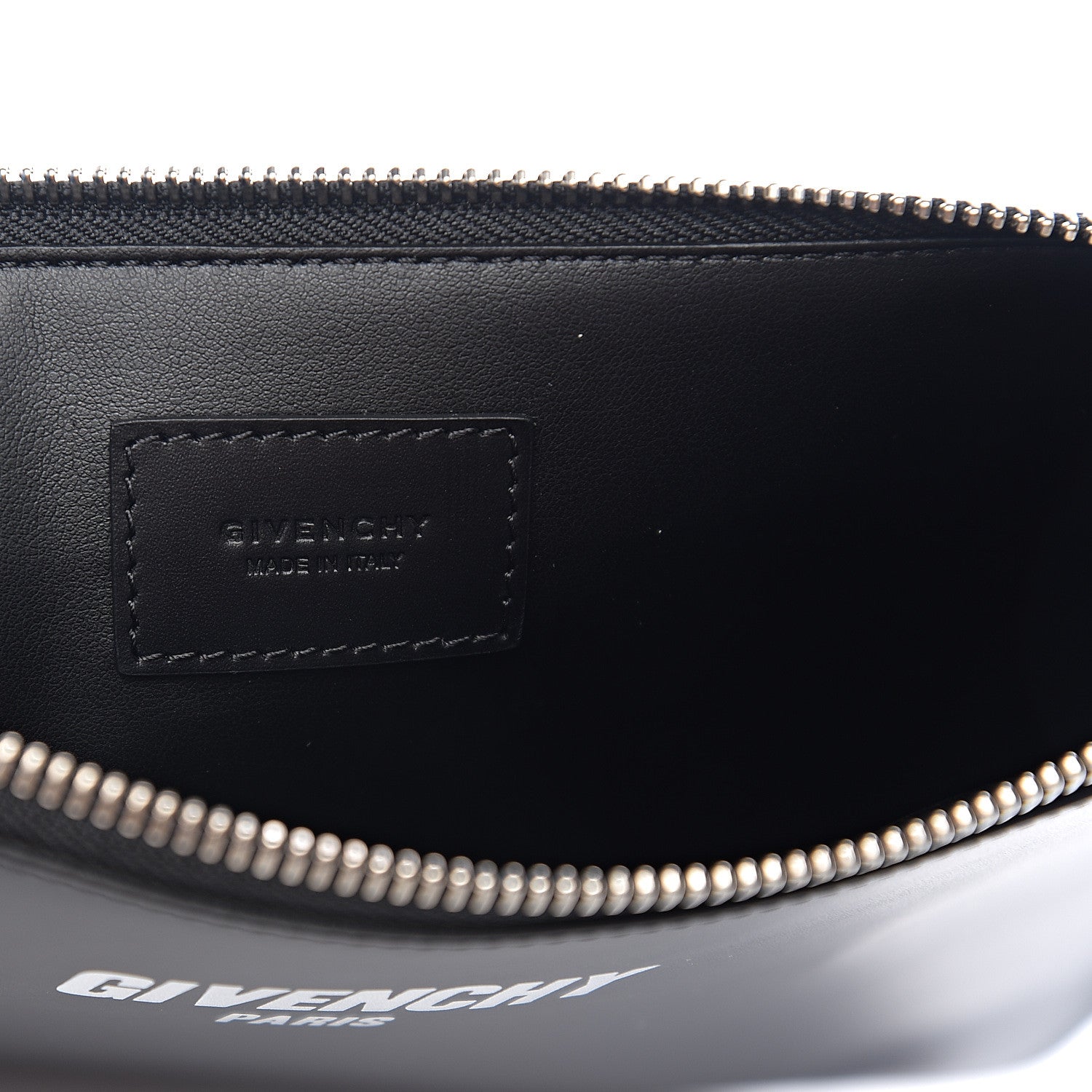 Givenchy Calfskin Logo Pouch Black 5 of 7