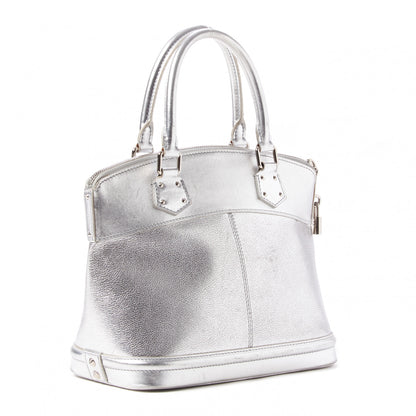 Louis Vuitton Suhali Lockit PM Silver 2 of 8