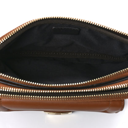 Fendi Vitello Grace Matte Easy Baguette Brandy 5 of 12