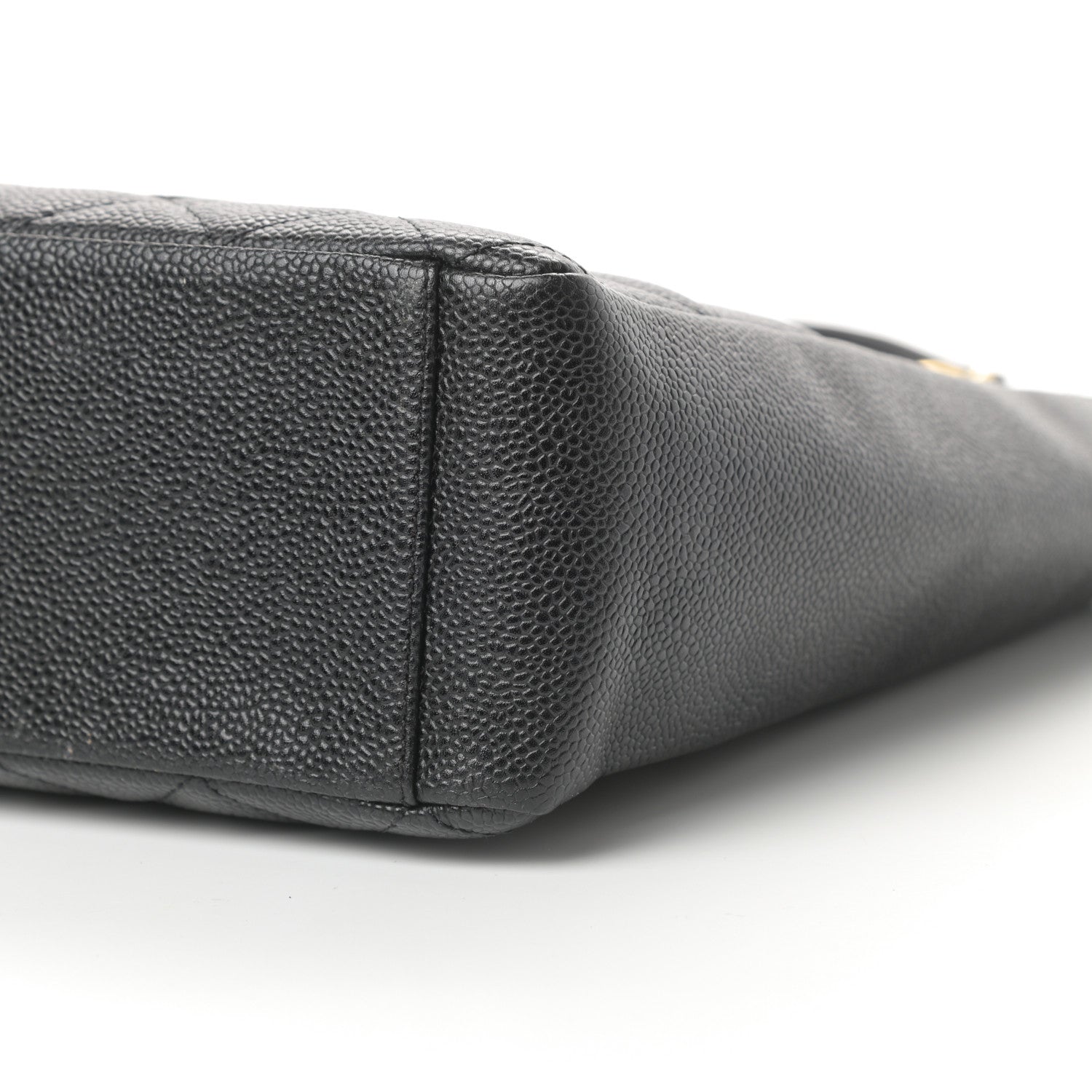 Chanel Caviar Quilted Petit Shopping Tote PST Black 9 of 12