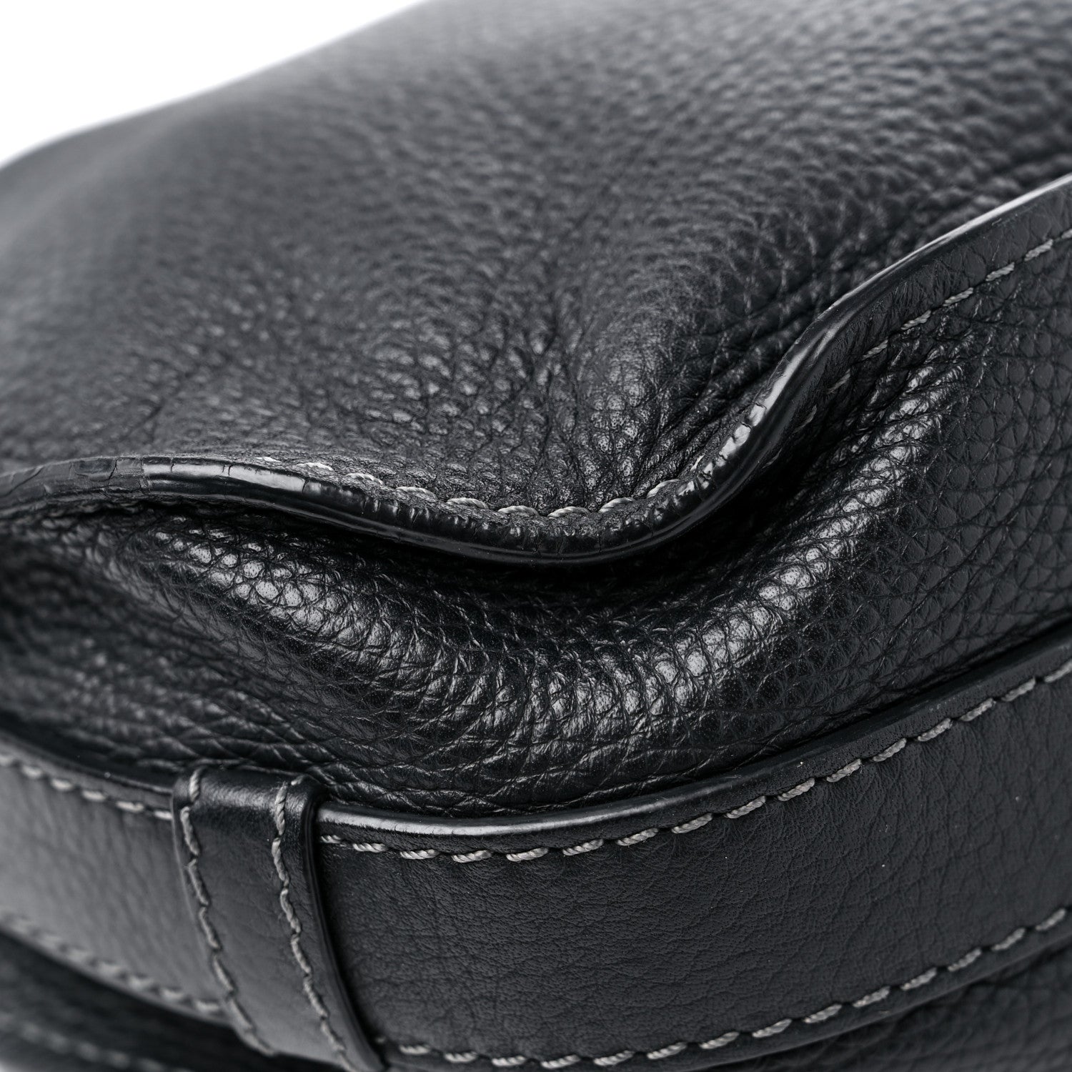 Chloe Calfskin Medium Marcie Round Crossbody Bag Black 9 of 20