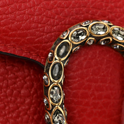 Gucci Calfskin Mini Dionysus Chain Wallet Hibiscus Red 11 of 11