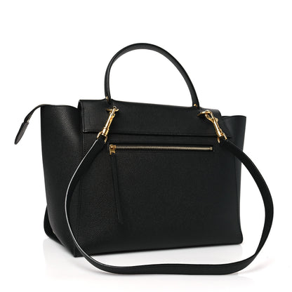 Celine Grained Calfskin Mini Belt Bag Black 3 of 8
