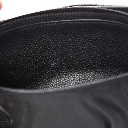 Chanel Caviar Half Moon Wallet On Chain WOC Black 11 of 14
