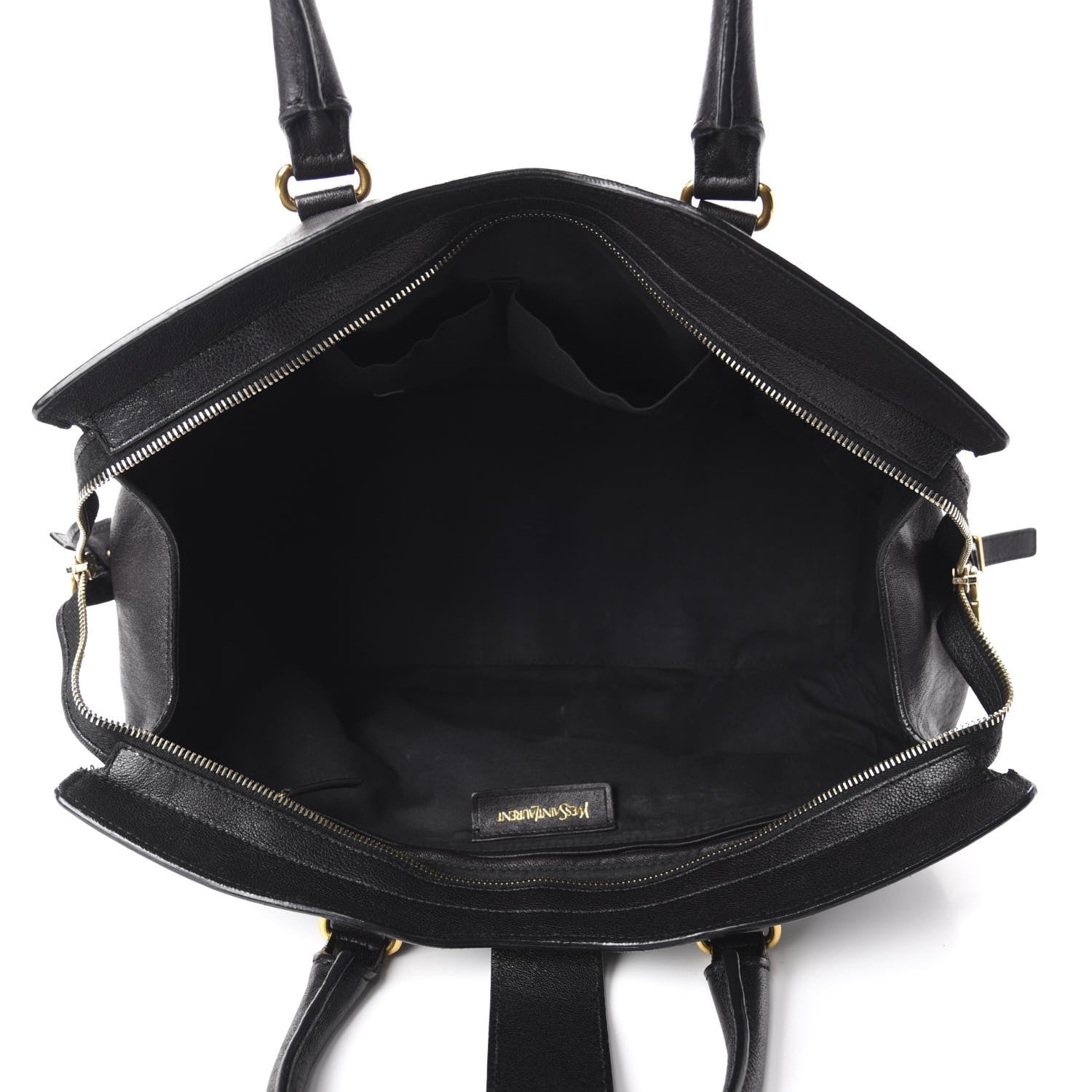 Saint Laurent Sheepskin Large Cabas ChYc Grey 5 of 16