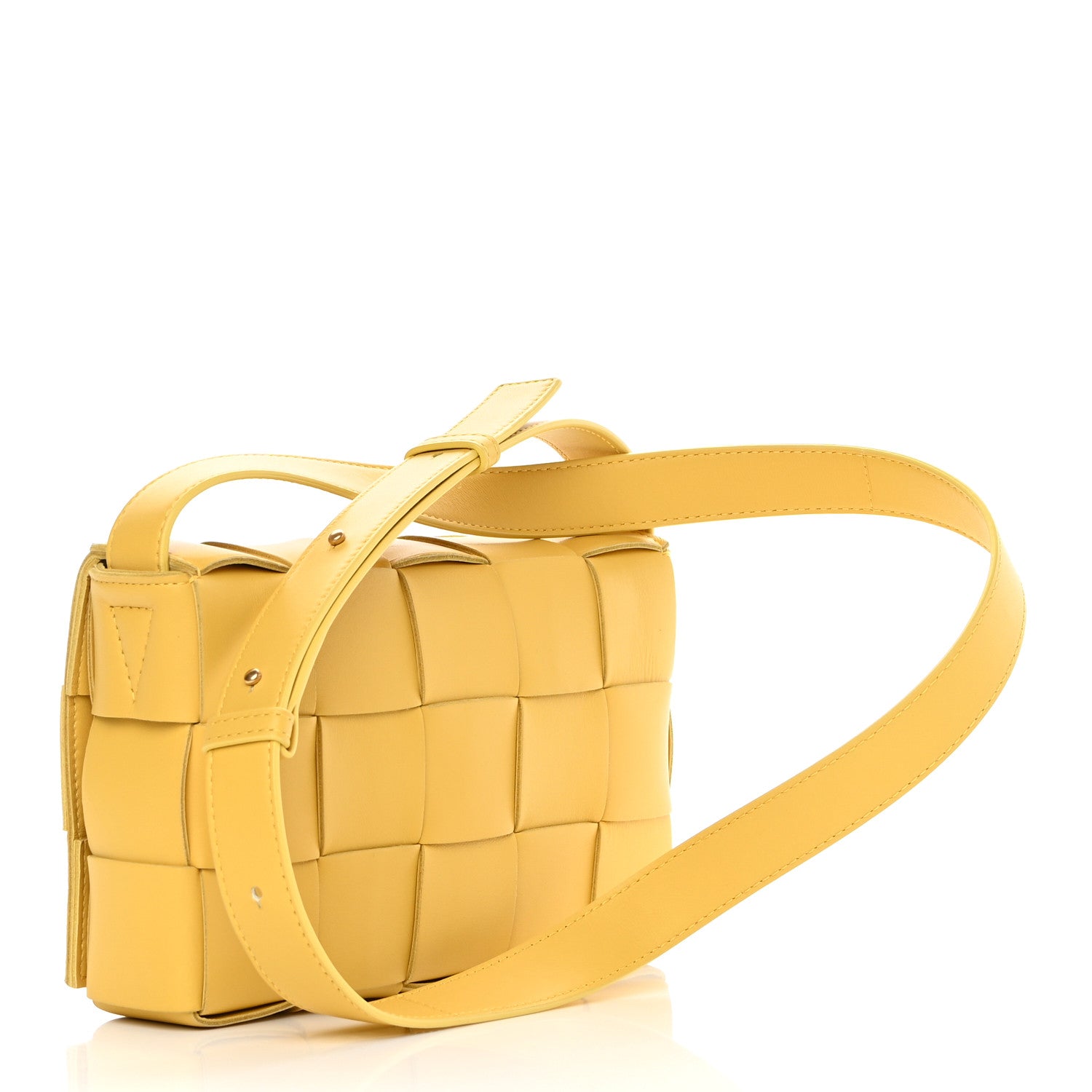 Bottega Veneta Nappa Maxi Intreccio Cassette Bag Buttercup 3 of 10