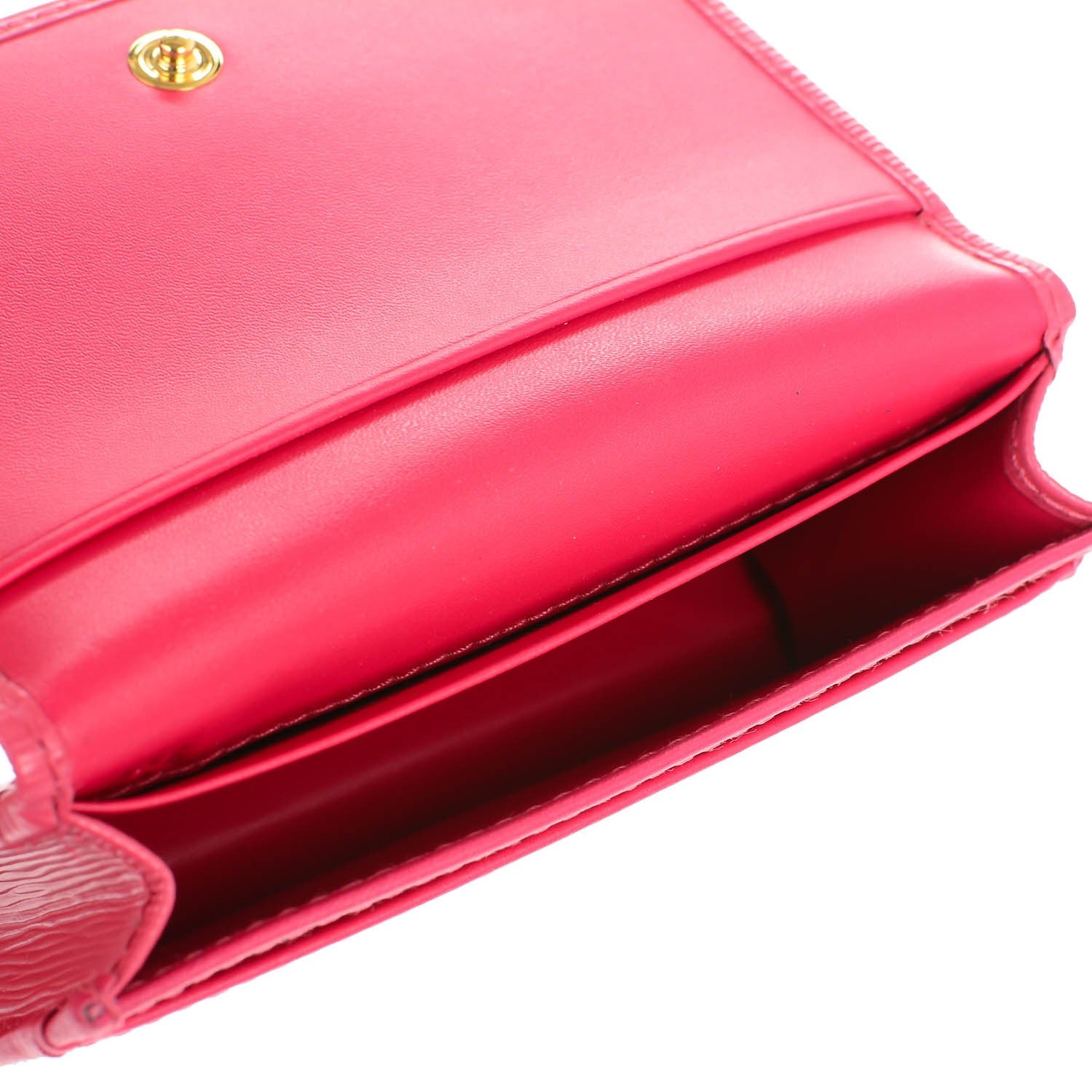 Prada Vitello Move Credit Card Holder Peonia 5 of 7