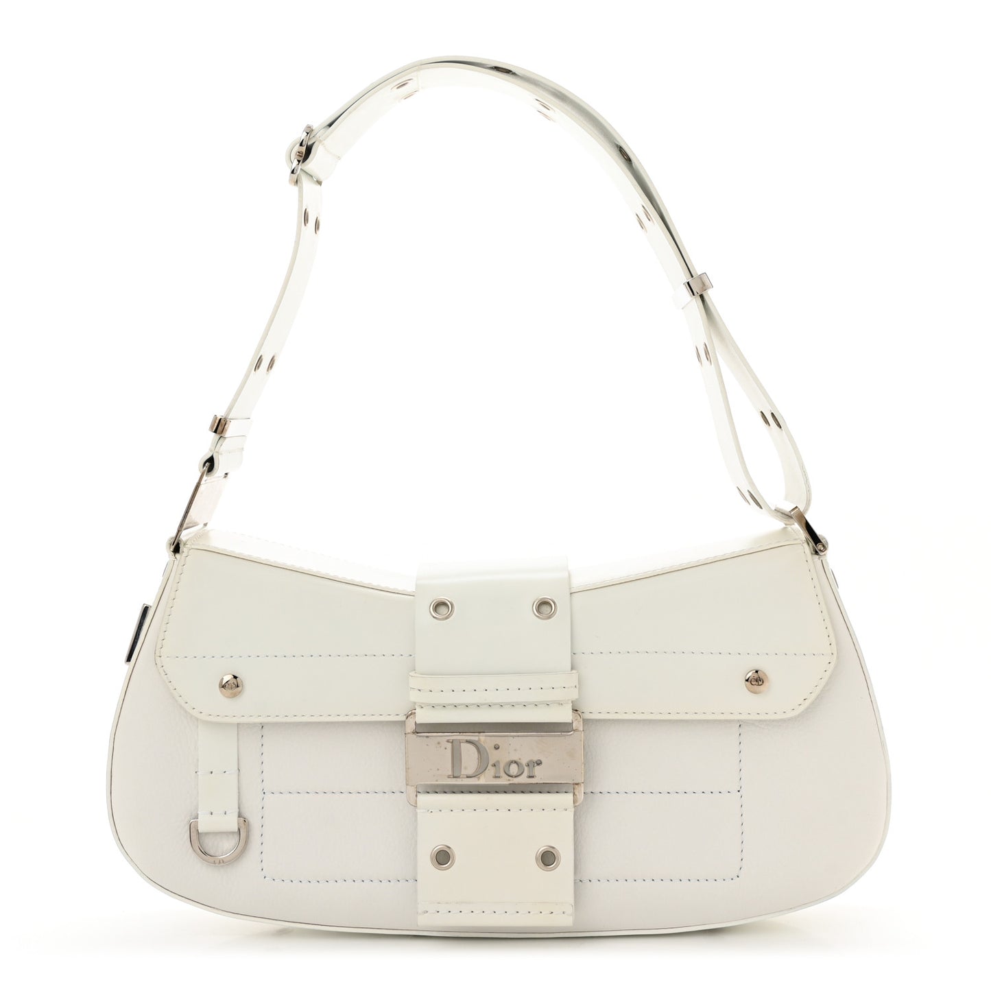Calfskin Street Chic Bag White