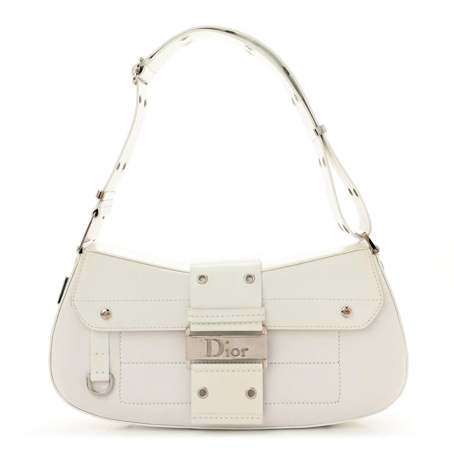 Christian Dior Calfskin Street Chic Bag White 1 of 11