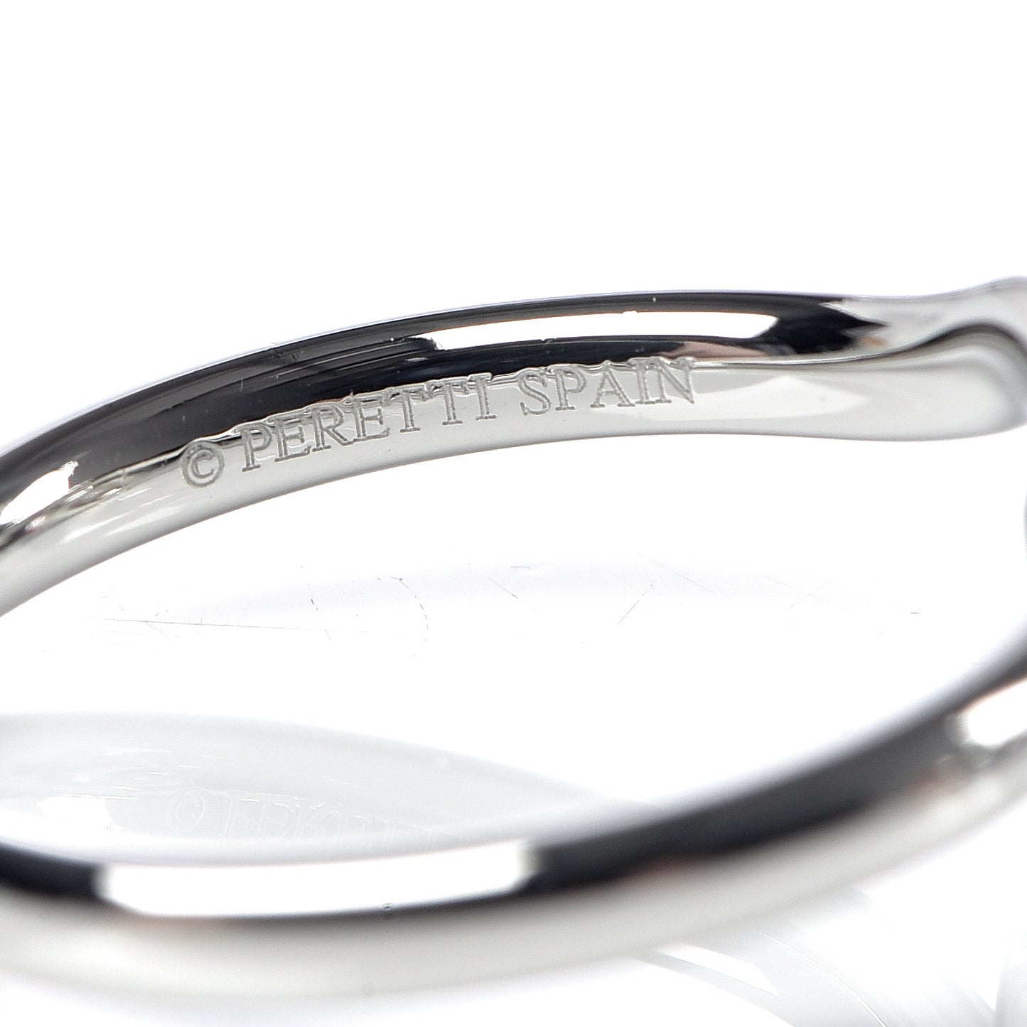 Platinum Diamond Elsa Peretti Ring 52 6