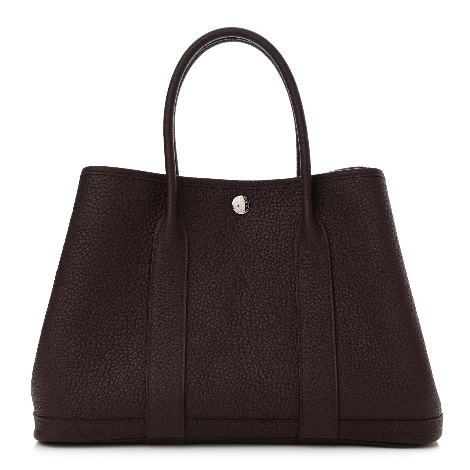 Hermes Negonda Garden Party Tote 30 TPM Bordeaux 1 of 9