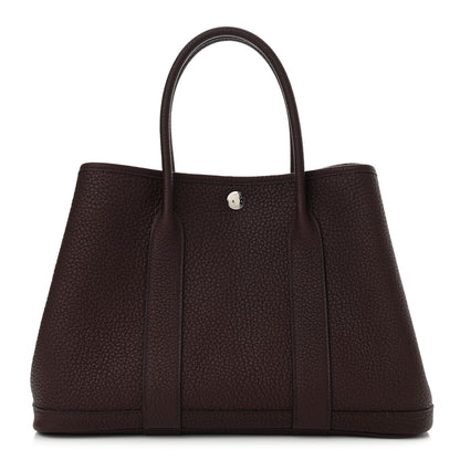 Hermes Negonda Garden Party Tote 30 TPM Bordeaux 1 of 9