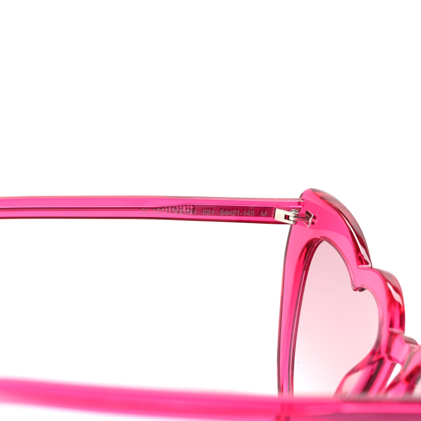 Acetate Heart Frame Loulou SL181 Sunglasses Pink