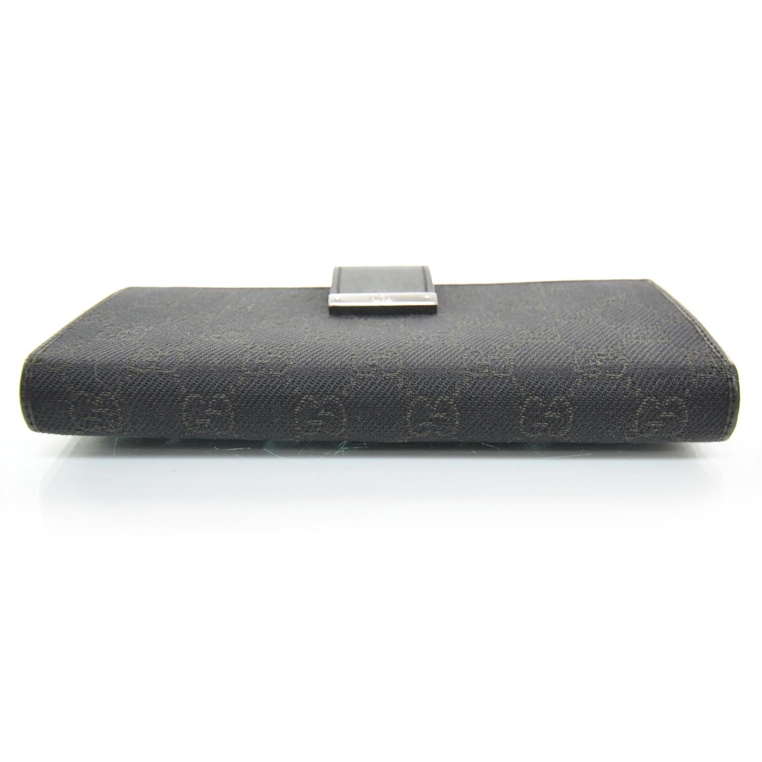 Gucci Monogram Continental Wallet Brown 4 of 8