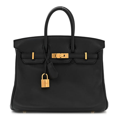 Hermes Swift Birkin 25 Black 1 of 10
