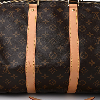 Louis Vuitton Monogram Keepall Bandouliere 45 9 of 13