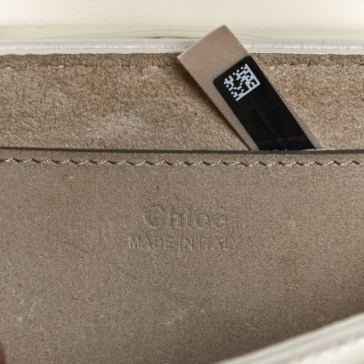 Chloe Calfskin Quilted Nano Drew Bijou Shoulder Bag Natural White 5 of 10