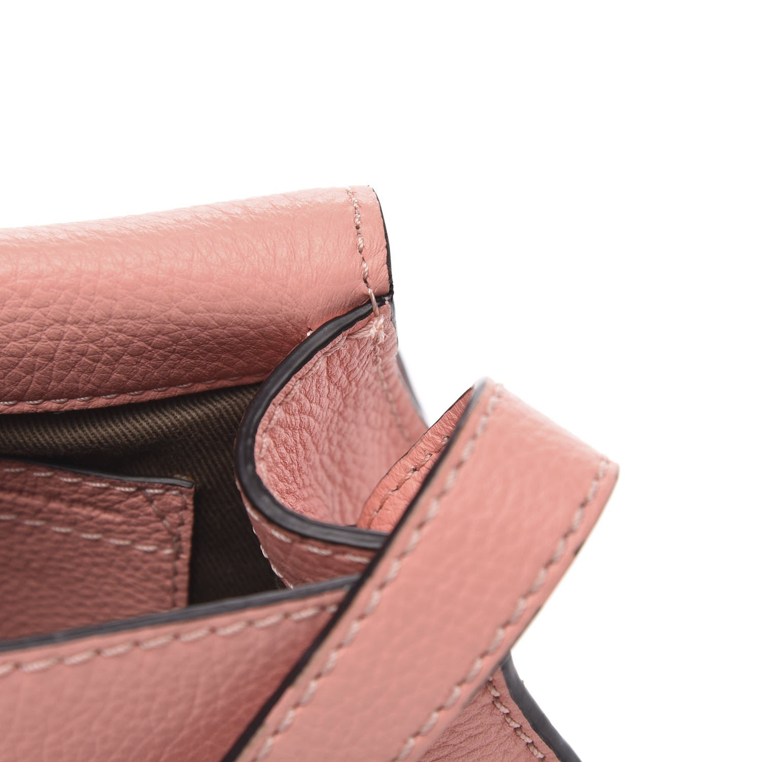 Chloe Calfskin Mini Marcie Round Crossbody Bag Anemone 11 of 11