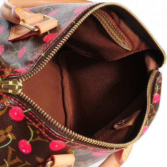 Louis Vuitton Monogram Cerises Speedy 25 5 of 7
