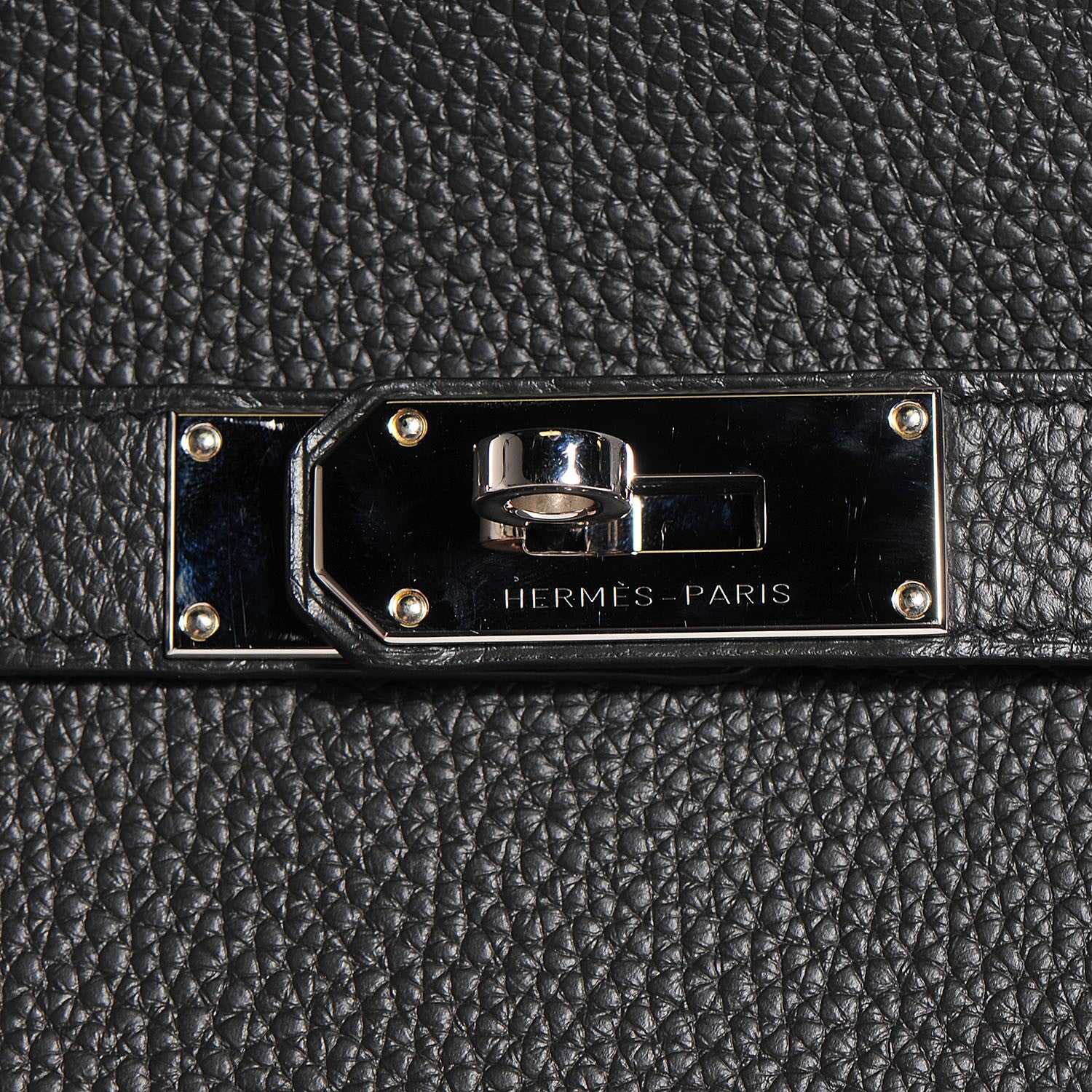 Hermes Taurillon Clemence Jypsiere 34 Black 8 of 19